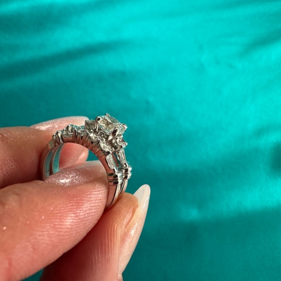 Wedding band set - Picture 4 of 6